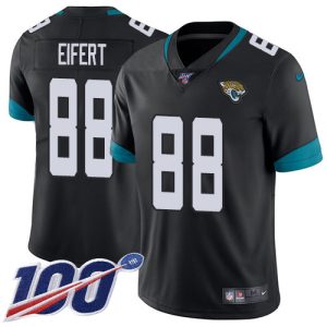 Nike Jacksonville Jaguars No88 Tyler Eifert Anthracite Salute to Service Men's Stitched NFL Limited Therma Long Sleeve Jersey